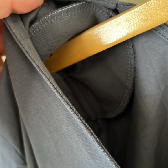 Never fully dressed grey shoulder pad V neck t shirt NWT - Picture 7 of 10